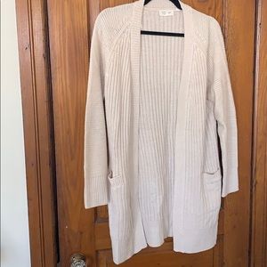 RD Style beige cardigan sweater